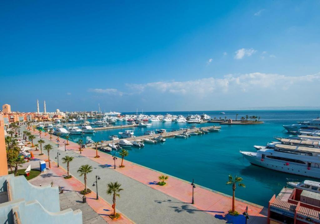 3 Bedroom Apartment Hurghada Marina view Buitenkant foto